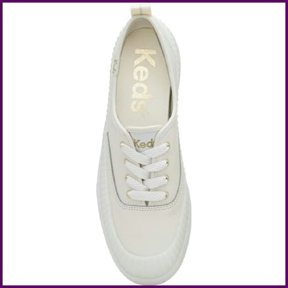 Women's Platform Sneakers with Lug Outsole, Splash Canvas Upper, Size Available - Picture 5 of 7